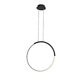 Подвес 40*5*165 см, 1*LED*15W, 3000K Gerhort G51250/1A BK, Черный