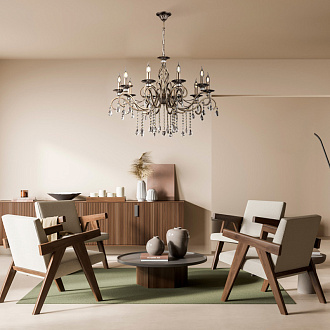 Люстра Maytoni RC247-PL-10-R бронза