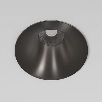 Потолочный акцентный светильник 8*8*6 см, LED, 15W, 4000K, Elektrostandard Bliss 25070/LED, серый, вр 7,5 см