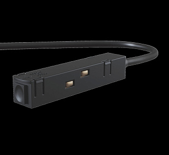 Ввод питания Maytoni Technical Magnetic track system S35 TRA004B-22B черный IP 20