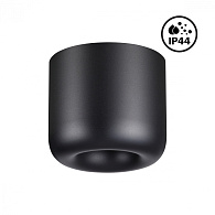 Светильник накладной влагозащищённый светодиодный 9,5*8,4 см, LED 10W 3000K NOVOTECH OVER LISSE 359440 черный