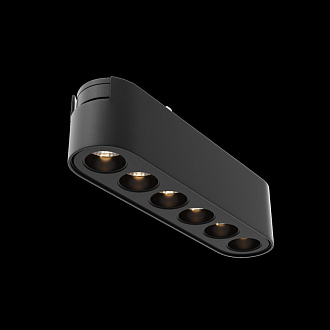 Светильник 12 см, 6W, 3000K, Maytoni Points TR082-1-6W3K-M-B, черный