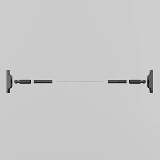 Тросовая система освещения Teras 20м LM-B-20M 3,5*13*2000 см, Maytoni Led Strip черный