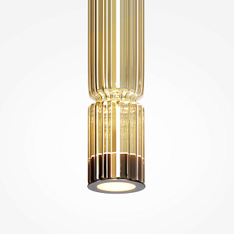 Светильник 8 см, 12W, 3000K, Maytoni MOD272PL-L12BS3K1, латунь