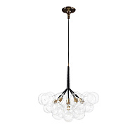 Светильник *75 см, 6*E27*40W, Loft It 10048/6 Black Bunch, Черный, золото
