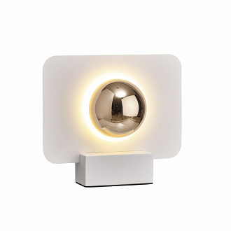 Настольная лампа 25*9,6* см, LED 8W 3000K белый Mantra Alba 8415