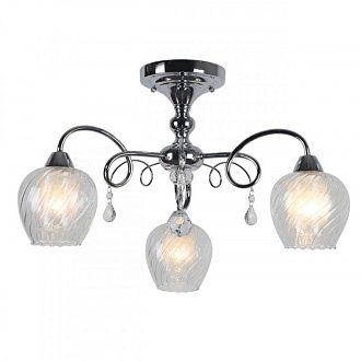 Люстра 59*33 см, 3*E14, 40W, Omnilux Omnilux 536 OML-53607-03, хром