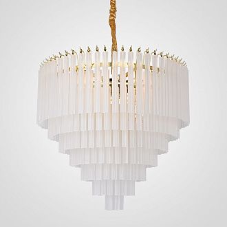 Подвесная люстра Eich Chandelier Nova 16 D80 87*25*25 см, 12*E14*40W, ImperiumLoft 40.1594, Золотистый