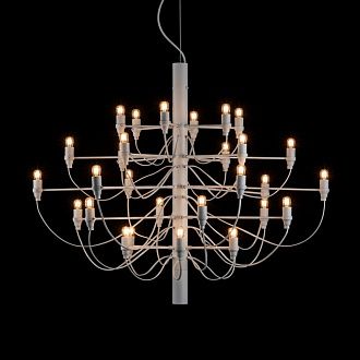 Подвесной светильник 80 см, Loft IT Gino 10196/800 White, белый
