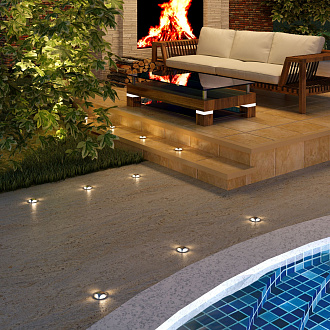 Подсветка для лестниц и дорожек MRL LED 1106 алюминий Elektrostandard