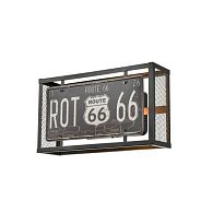 Бра 12*35*20 см, 1*E27 черный Vele Luce Boom VL6372W21
