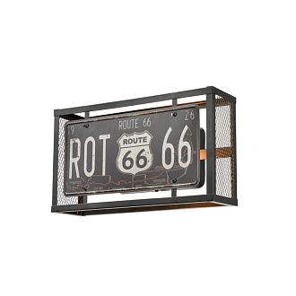 Бра 12*35*20 см, 1*E27 черный Vele Luce Boom VL6372W21