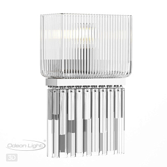 Настенный светильник Odeon Light Gatsby 4871/1W  Хром