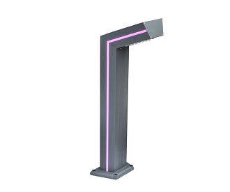 Светильник 80 см, 6W, 4000K, Kink Light 09207-F,16(10), серый