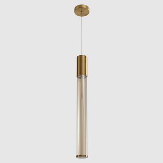 Светильник 6 см, 11W, 3000K, Crystal Lux LINEUP SP11W LED BRASS, латунь