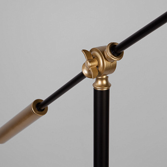 Светильник 142 см, Eurosvet Grazia 01143/1, золото-черный