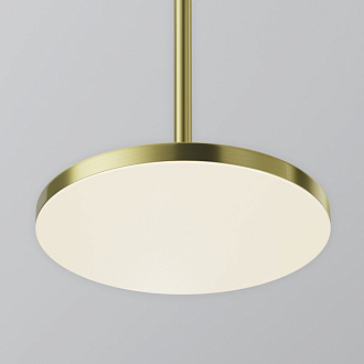 Светильник 19 см, 12W, 4000K, Maytoni Plato P076PL-L12W4K-BS, латунь