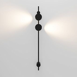 Cветильник настенный светодиодный 97 см, 5W, 3000K, Elektrostandard Illume 3000K 40154/LED, черный