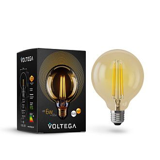 7084 Лампа светодиодная  Voltega Loft LED 6W 620Lm 2800K E27