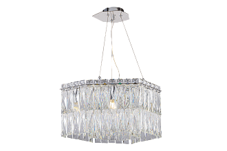 Люстра L450 x W300 x H250(700), мм, 40W, CHROME+SILVER+CLEAR NewRgy 2651R/5A CHROME+SILVER+CLEAR