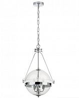 Светильник подвесной Lightstar Modena 816034, диаметр 41 см, хром