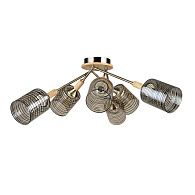 Люстра 26*87 см, 6*E27, 60W, Arte Lamp Maria A4536PL-6AB, Античная Бронза