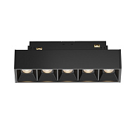 Светодиодный светильник 14 см, 11W, 3000K Maytoni Points S35 TR014-2-10W3K-B, черный трековый