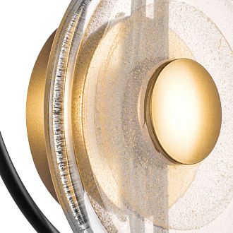 Бра *30*47- см, LED*W, 3000K, Lightstar Erica 609622, Черный
