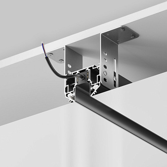 Шинопровод 200 см встраиваемый для натяжного потолка Maytoni Busbar trunkings Exility TRX034-SCH-422B, черный