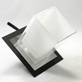 Светильник 14 см Lussole Lente LSC-2500-01 хром/черный