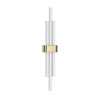 Бра 5,7*10*60 см, LED 18W*3000 К, Lumion Tove золотой, белый, 5686/18WL