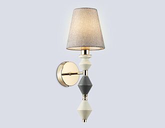 Бра с абажуром 15*18*41,5- см, 1*E14*40W, K, Ambrella Light High Light LH75409, золото