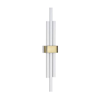Бра 5,7*10*60 см, LED 18W*3000 К, Lumion Tove золотой, белый, 5686/18WL