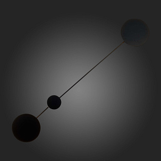 Бра 145*24 см, 10W 3000K ST LUCE TONDO SL6006.401.02 Черный