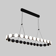 Подвесной светильник 110*39*150 см, *LED, 69W, 3000 Eurosvet Tapioca 90332/26, черный