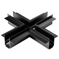 Коннектор 19,9*19,9*-4,5 см,  Lightstar Uno 509287, черный