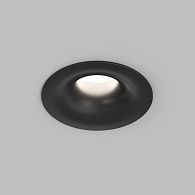 Встраиваемый светильник *8,4*7 см, *LED*975Lm, 3000-4000-6000K, Denkirs Shine Glow DK2430-BK, черный матовый