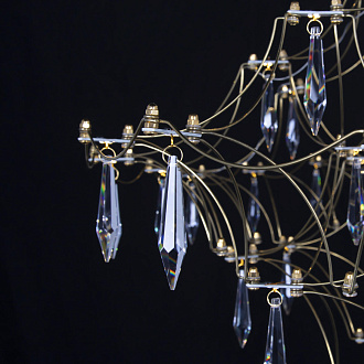 Подвесной светильник 80*120 см, LED 3000K LOFT IT Mira 10259/800 Gold Asfour золото