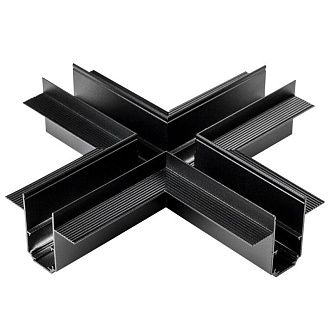 Коннектор 19,9*19,9*-4,5 см,  Lightstar Uno 509287, черный