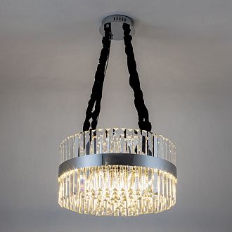 Подвесная люстра 50*50*90 см, LED 130W, 3000 / 6000K, Хром MODELUX ML.002.500