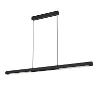Подвесной светильник 120*8*15-150 см, *LED*24W, 3000K, Mantra Lineal MAN9035, черный