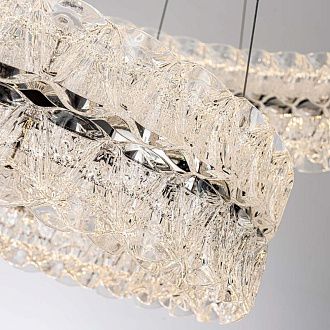 Люстра *80*13 см, LED*95W, 3000-6000K, Modelux  ML.8185.800.500 CR, Хром