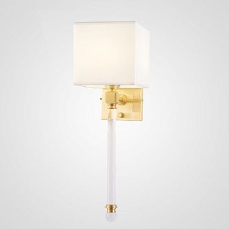 Бра Regina Andrew Crystal Sconce Brass 17,7*15,4*59 см, 1*E14*40W, ImperiumLoft 149048-22, Латунь, Прозрачный