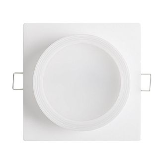 Встраиваемый светильник 10,5*10,5*-4,5 см, 1*GX53*12W Voltega  VGL7238DLB-01W1, Белый