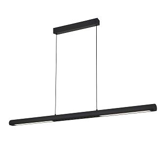 Подвесной светильник 120*8*15-150 см, *LED*24W, 3000K, Mantra Lineal MAN9035, черный