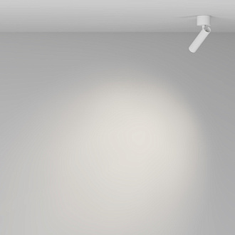 Спот 3*3*16,6 см, LED, 6W, 4000К, Maytoni Technical Focus T C141CL-L125-6W4K-W белый