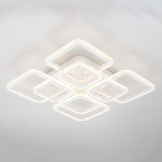 Люстра потолочная Citilux Марсель Смарт CL232A180E, 95W LED, 3000-5500K, белый
