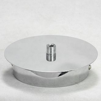 Подвесной светильник Lussole Lgo Klamath LSP-0557-C120, диаметр 40 см, хром