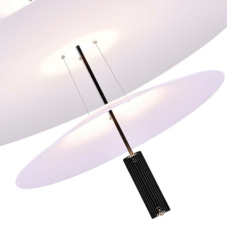 Люстра подвесная 50 см, 15W 3000K ST LUCE ISOLA SL6101.413.01 Черный