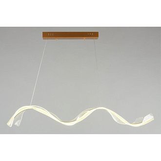 Подвесной светильник 100*30*50-150 см 40W, 4000K, 13 м2, Aployt VIOLA APL.659.03.40, латунный